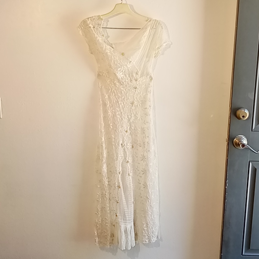 Vintage lace dress